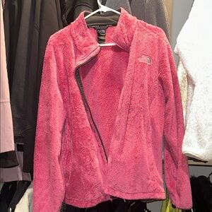The North Face Women's Vibrant Pink Teddy Jacket